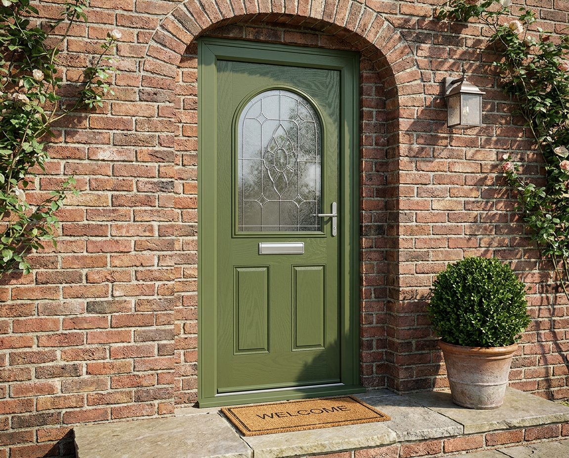 The Matteo Composite Door - Reed Green