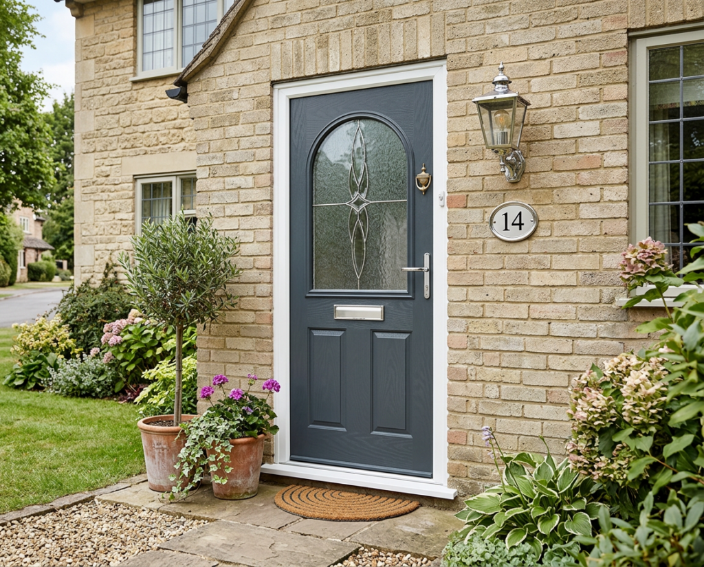The Matteo Composite Door - Slate Grey