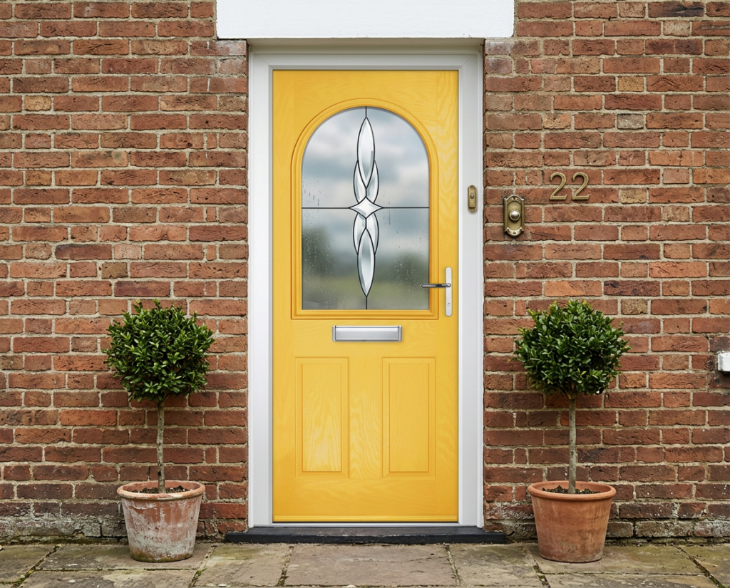The Matteo Composite Door - Yellow