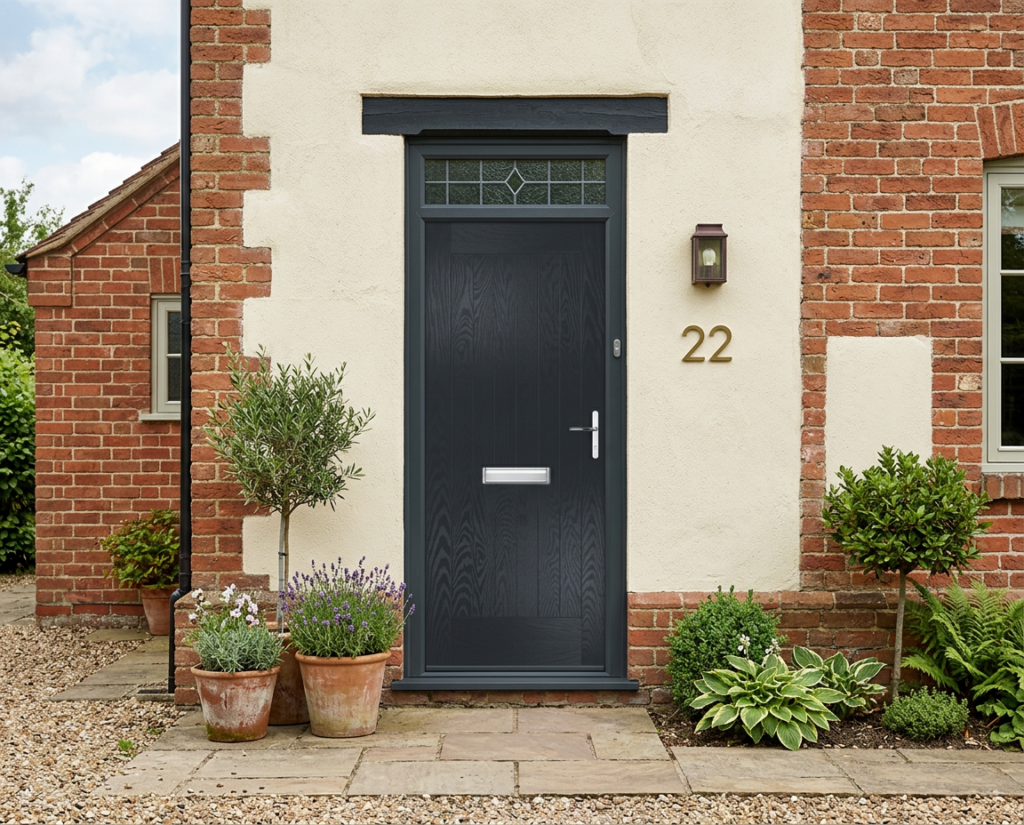 The Phillips Composite Door - Anthracite Grey