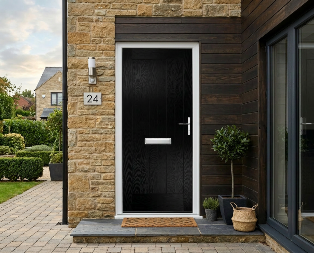The Phillips Composite Door - Gothic Black