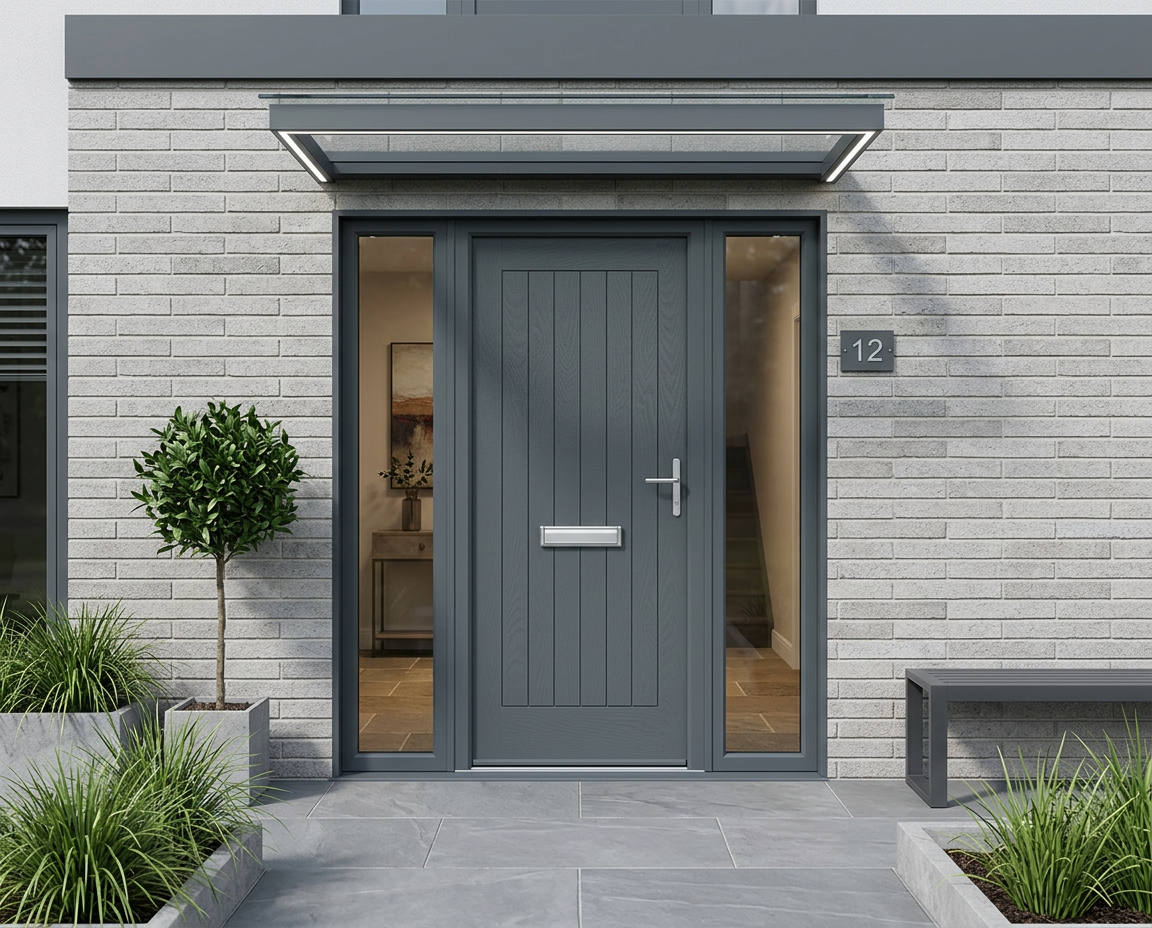 The Phillips Composite Door - Slate Grey