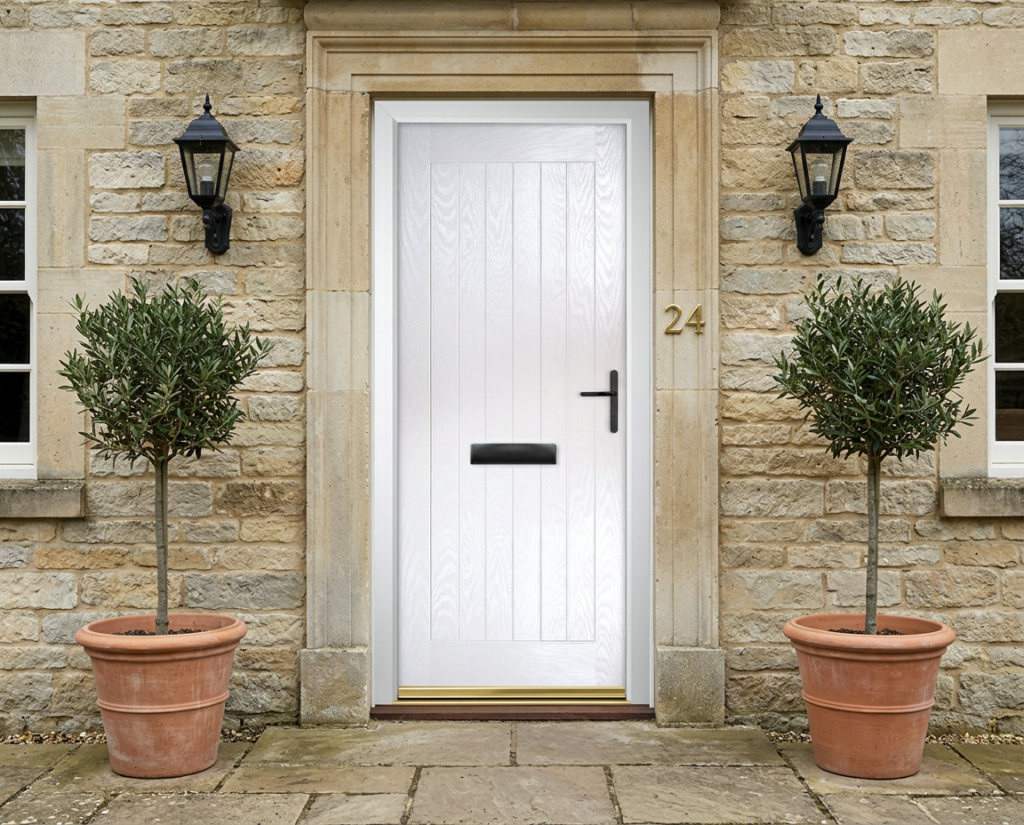 The Phillips Composite Door - White