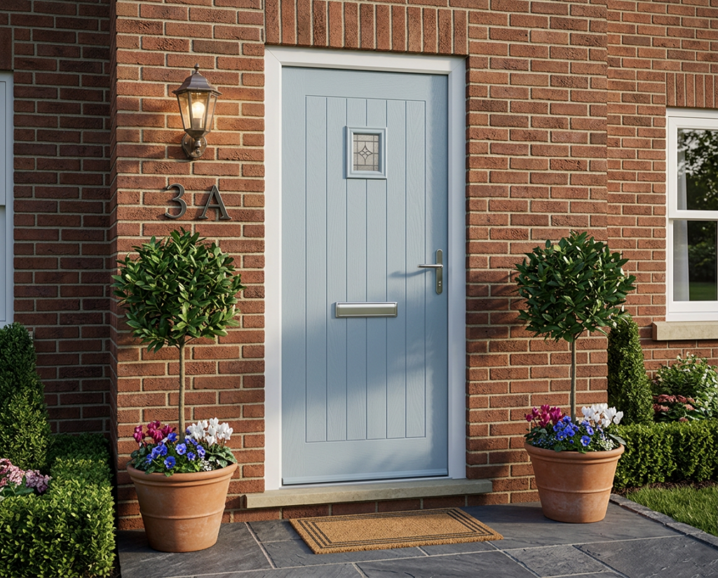 The Radebe Composite Door - Moondust Grey