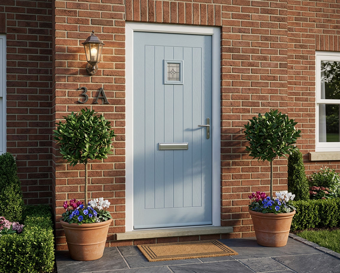 The Radebe Composite Door - Moondust Grey