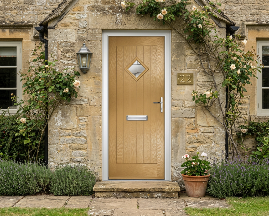 The Strachan Composite Door - Cream