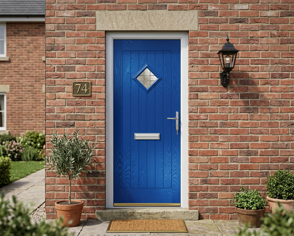 The Strachan Composite Door - French Blue