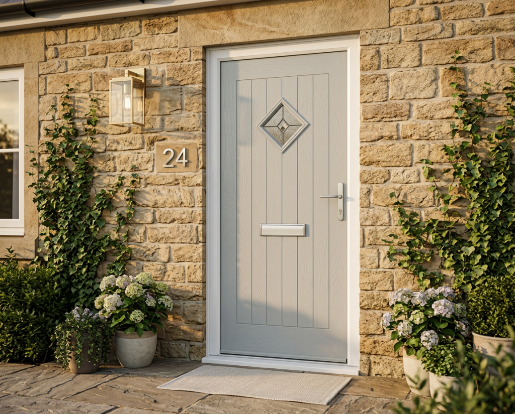 The Strachan Composite Door - Pebble