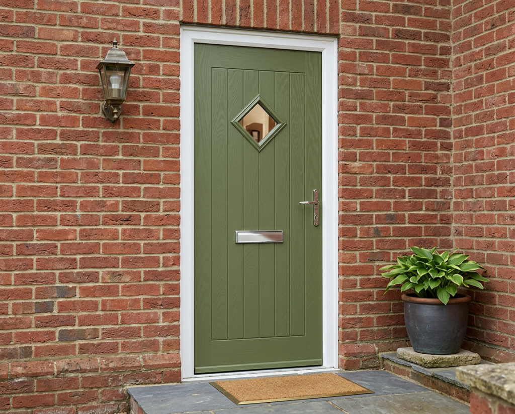 The Strachan Composite Door - Reed Green