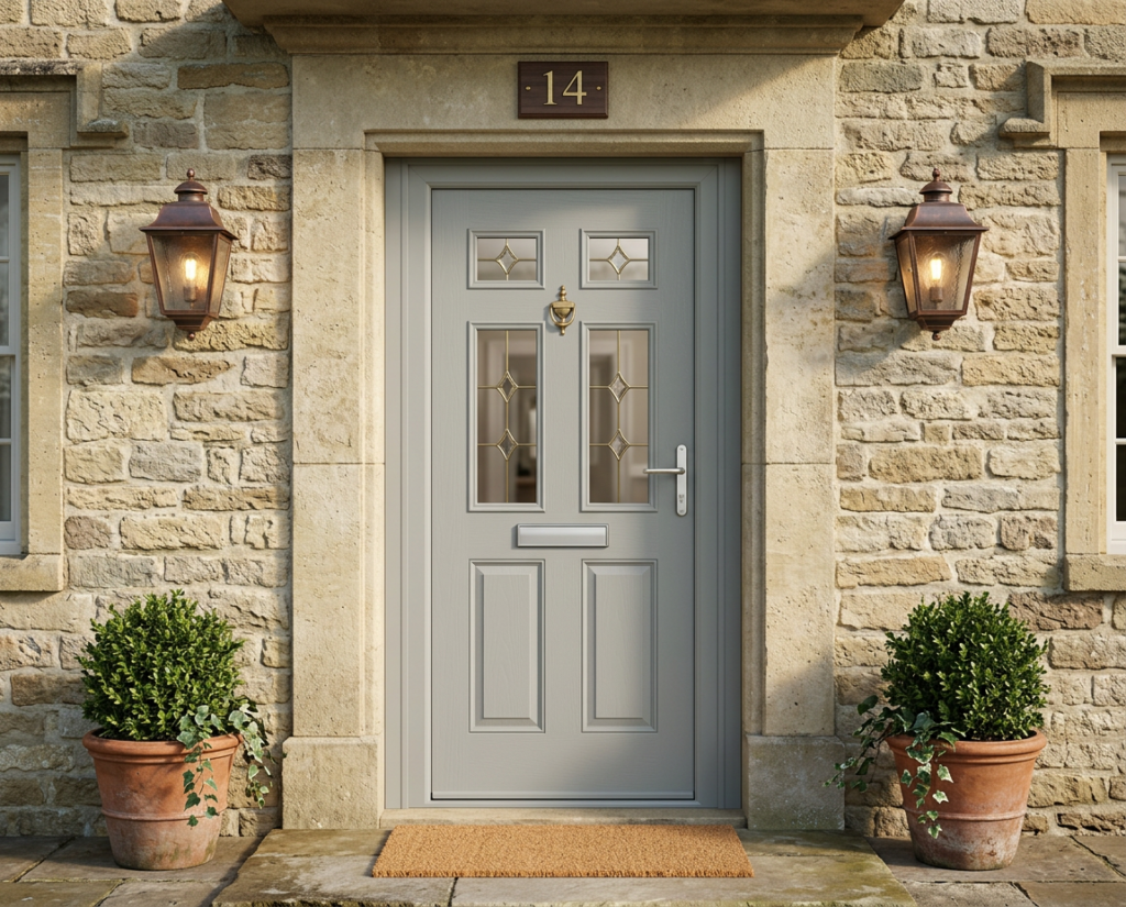 The Beckford Composite Door - Agate Grey