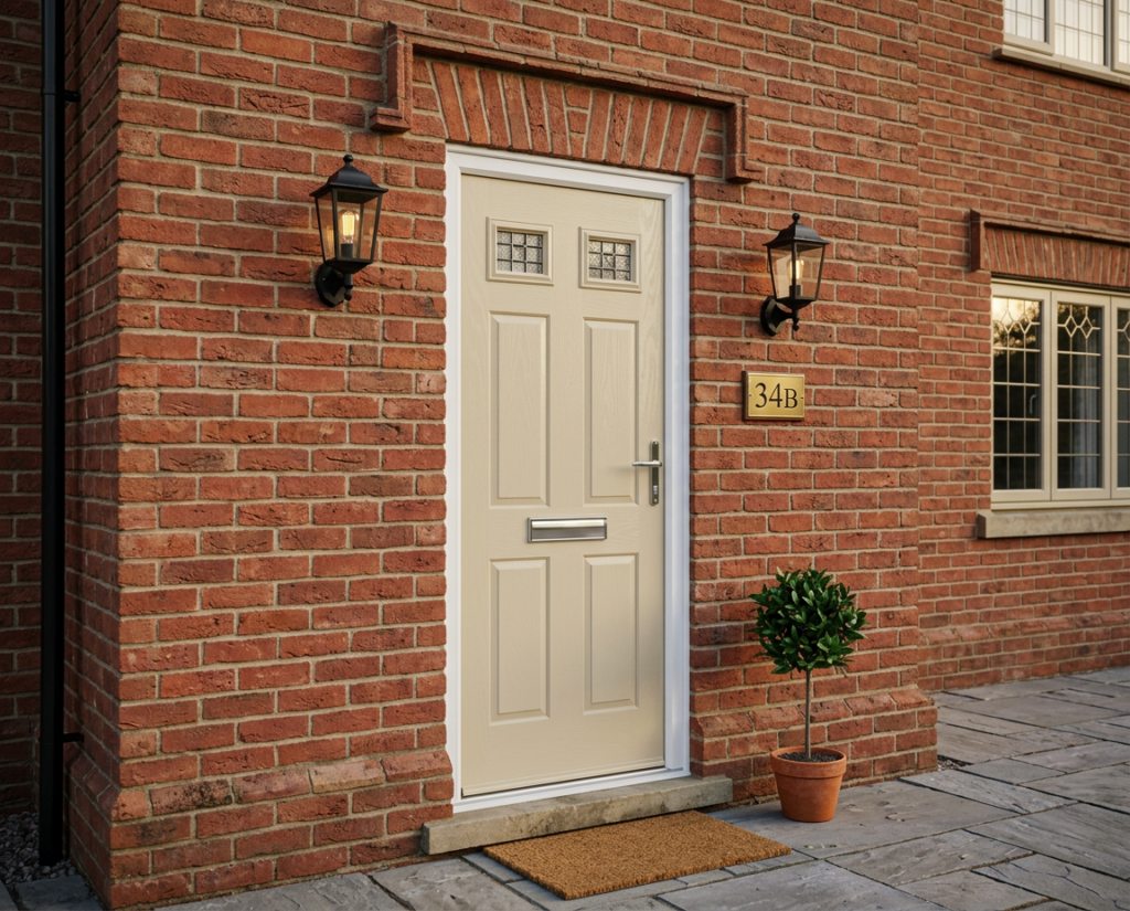 The Beckford Composite Door - Cream