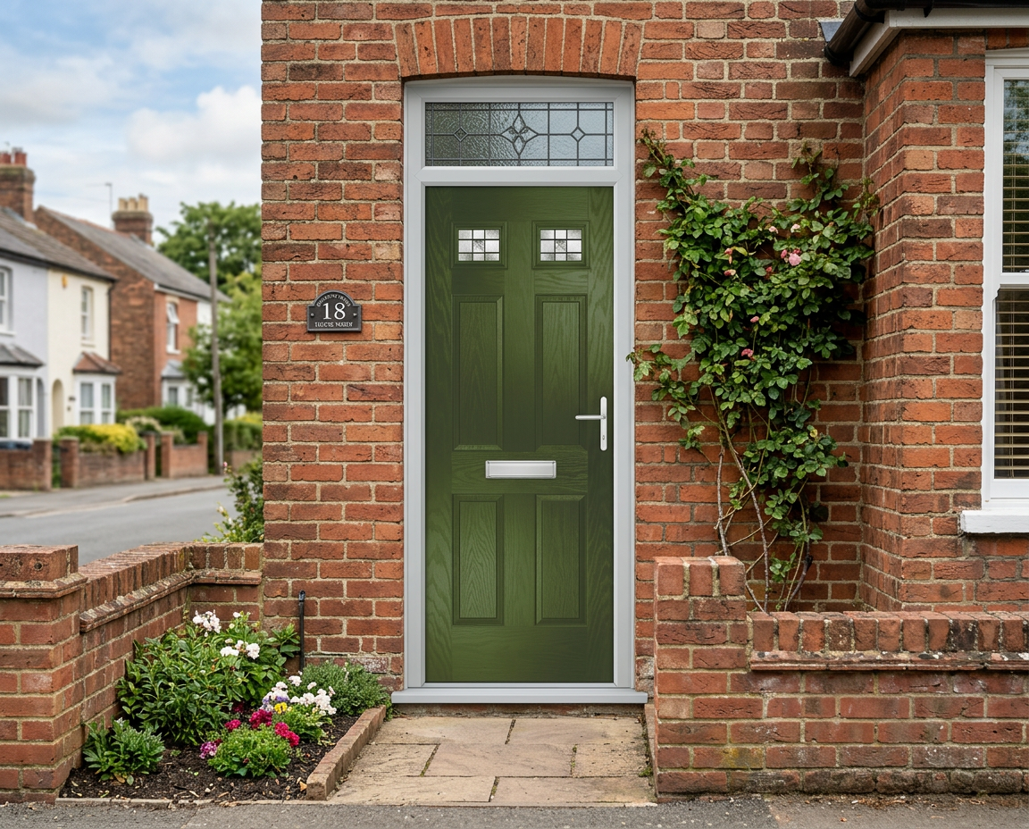 The Beckford Composite Door - Reed Green
