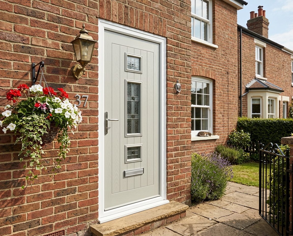 The Bielsa Composite Door - Agate Grey