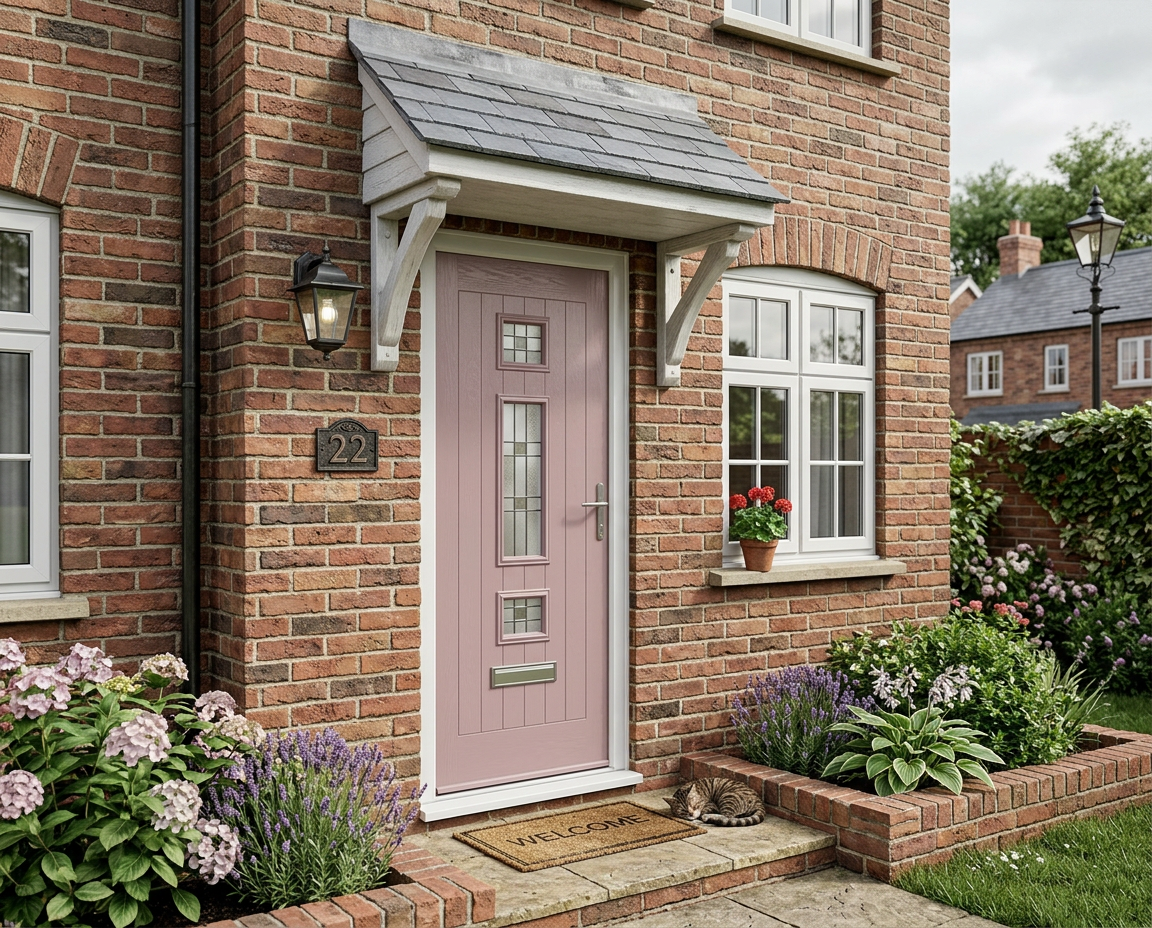The Bielsa Composite Door - Pink