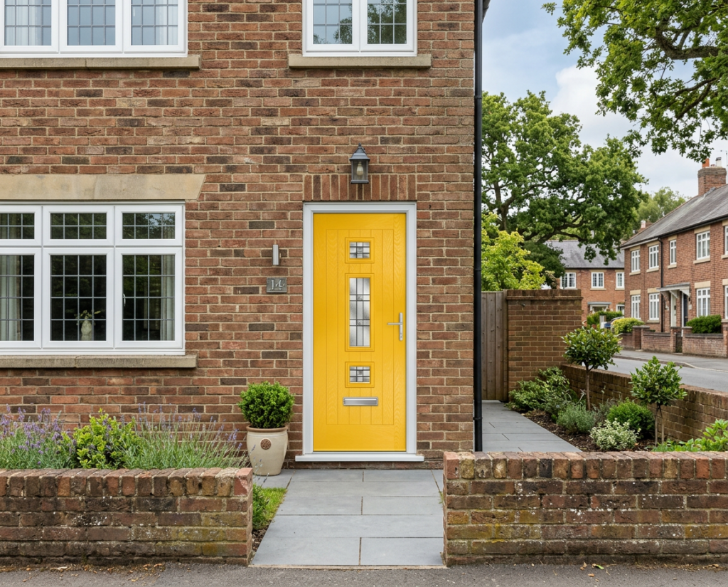 The Bielsa Composite Door - Yellow