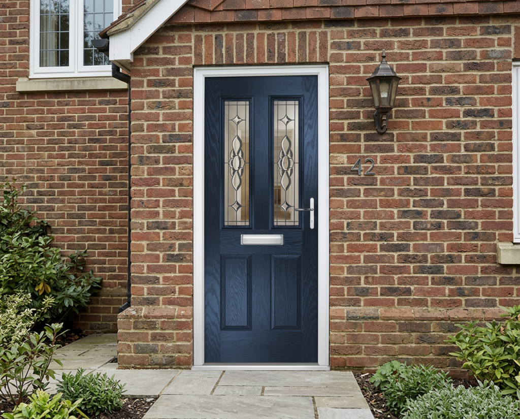The Charles Composite Door - Derwent Blue