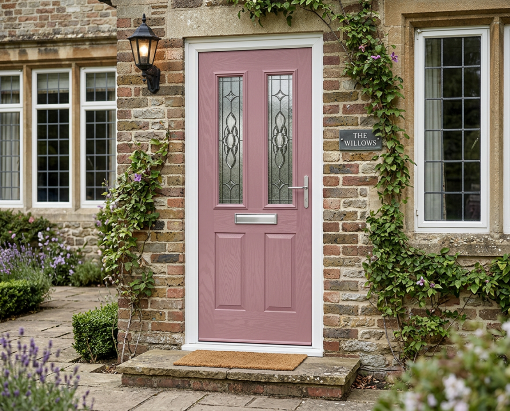 The Charles Composite Door - Pink
