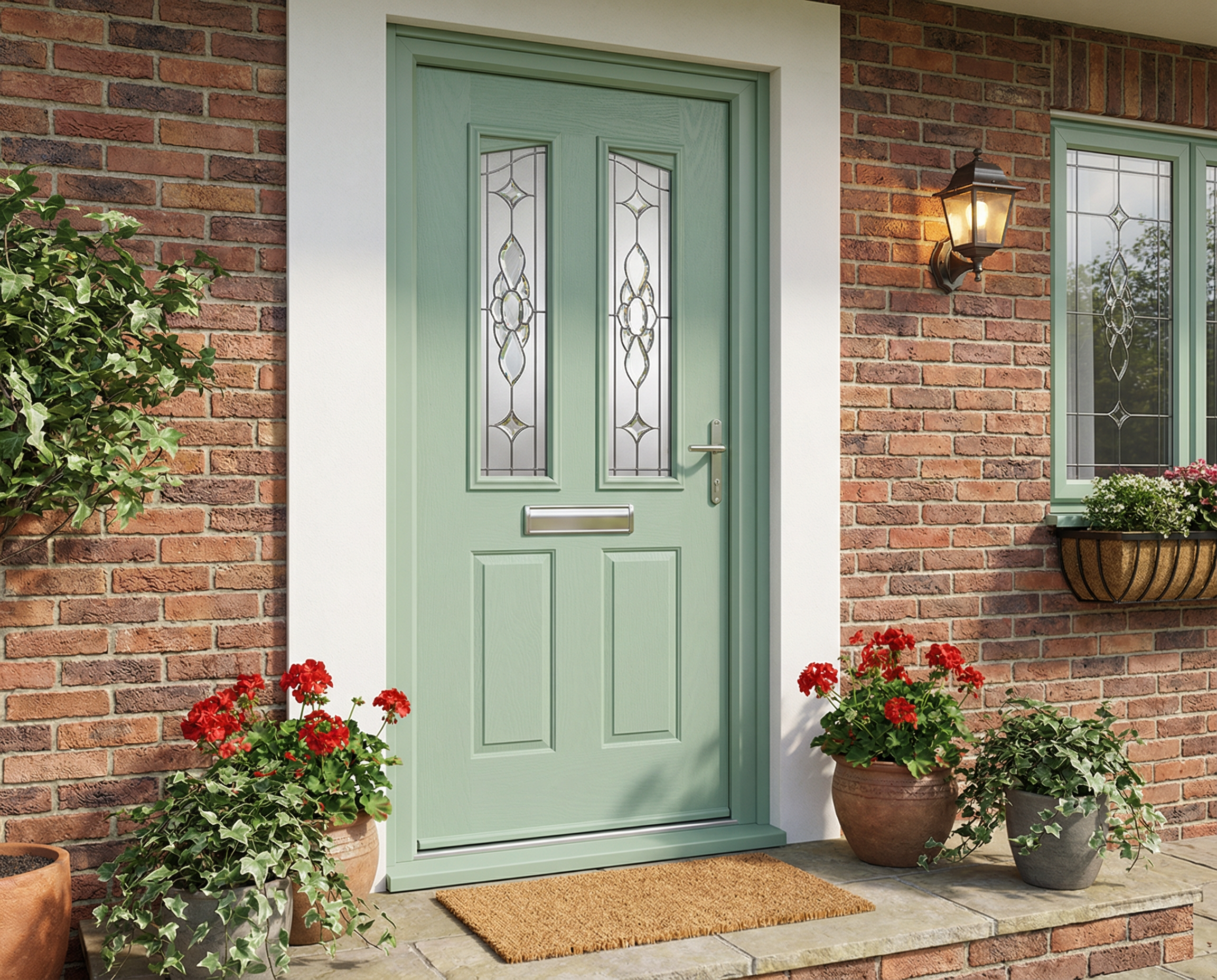 The Clarke Composite Door - Chartwell Green