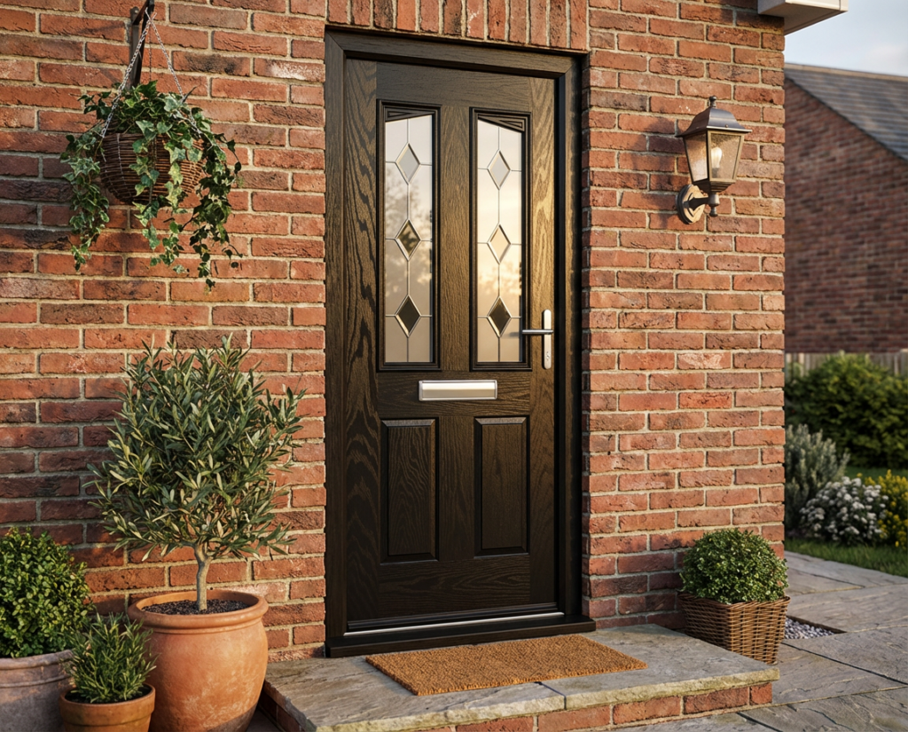 The Clarke Composite Door - Gothic Black