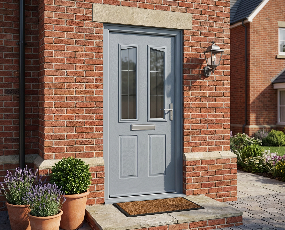 The Clarke Composite Door - Moondust Grey
