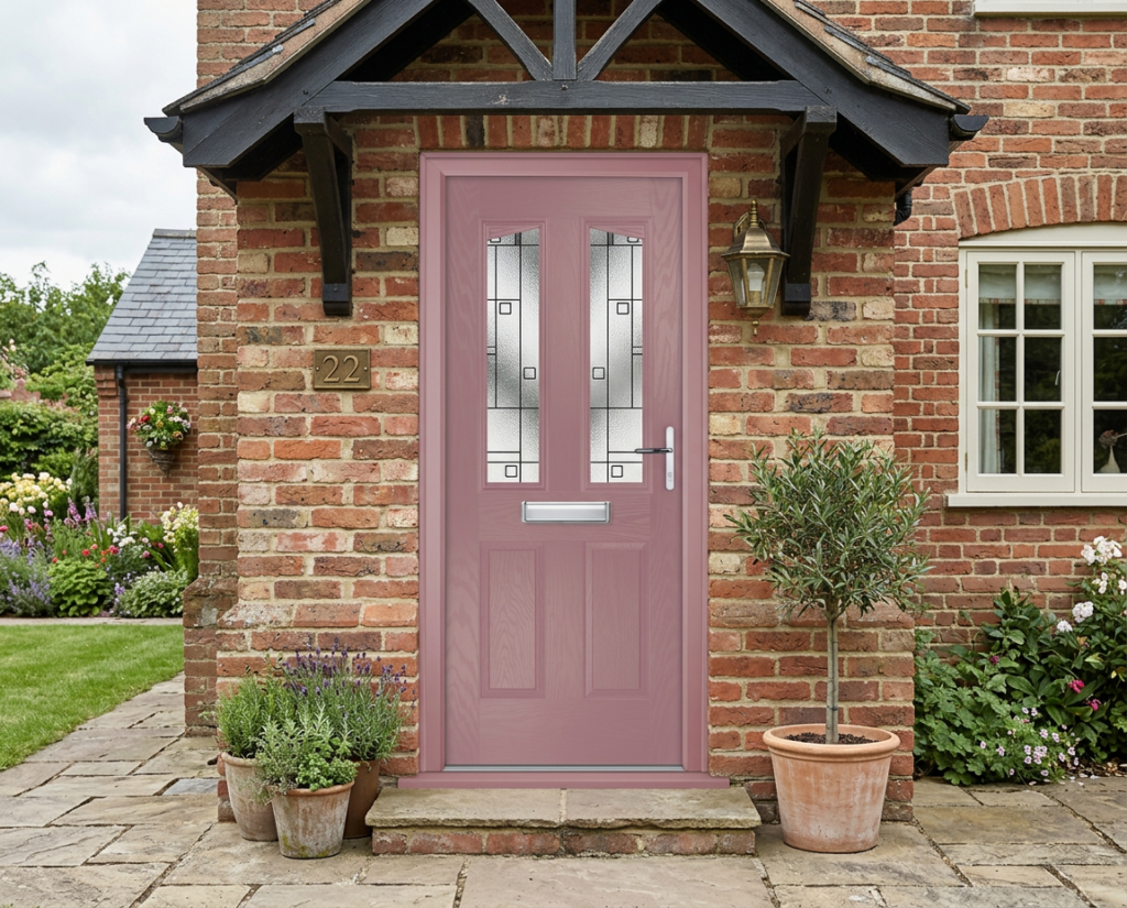 The Clarke Composite Door - Pink