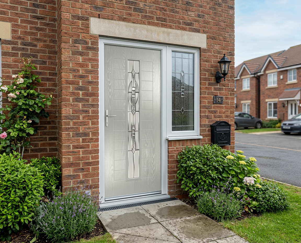 The Gray Composite Door - Agate Grey