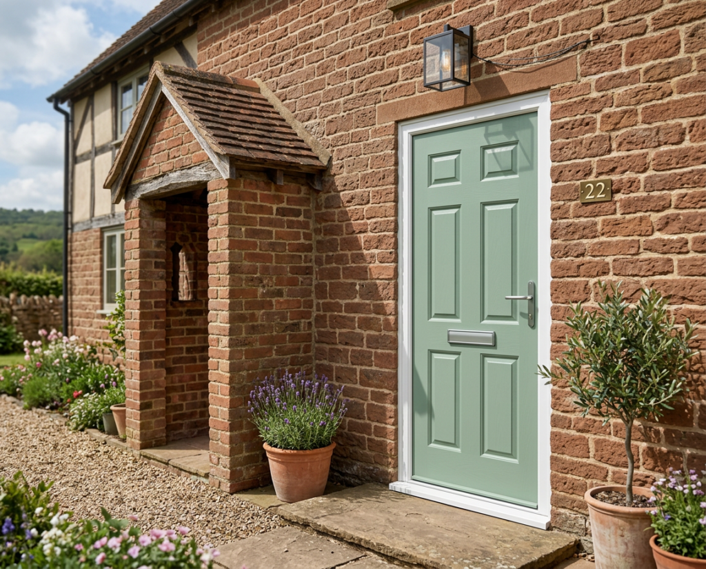 The Hall Composite Door - Chartwell Green
