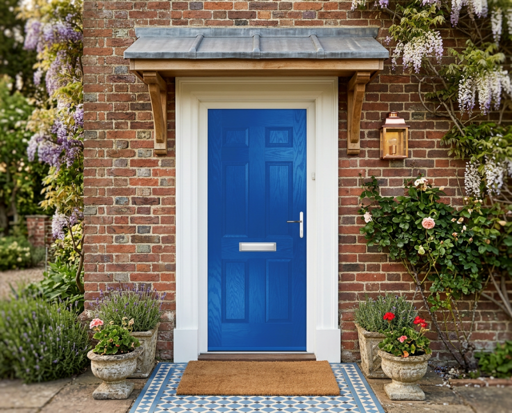 The Hall Composite Door - French Blue