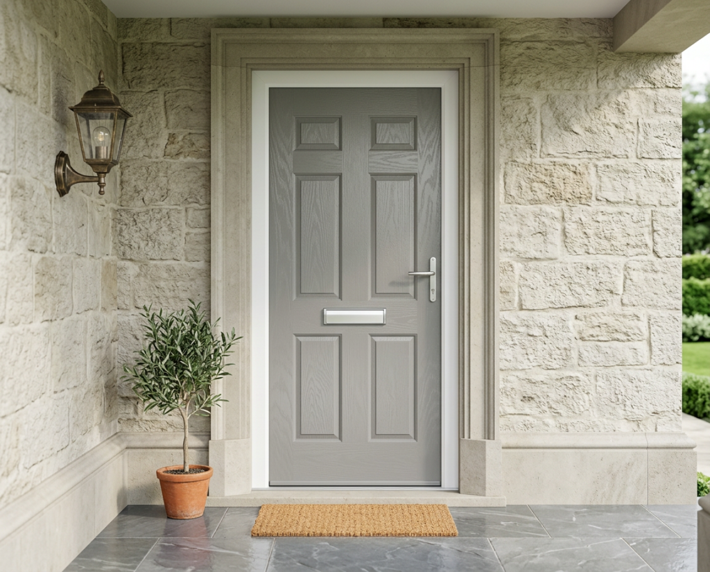 The Hall Composite Door - Pebble