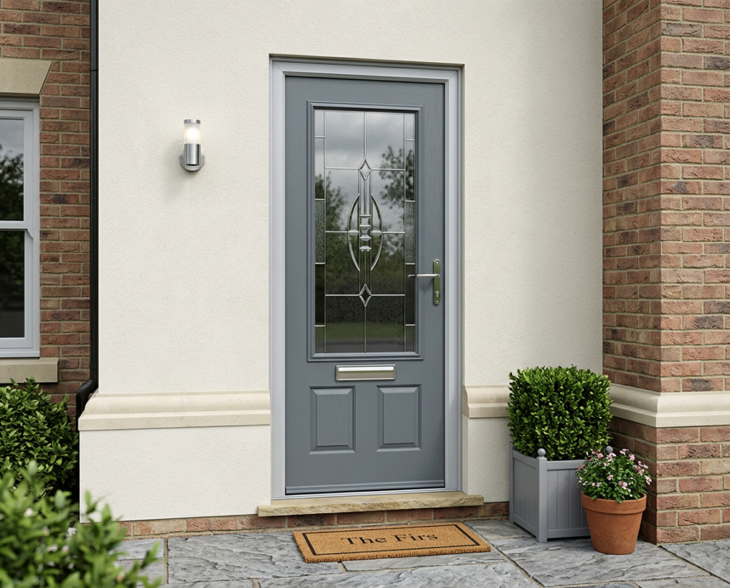 The Kelly Composite Door - Slate Grey