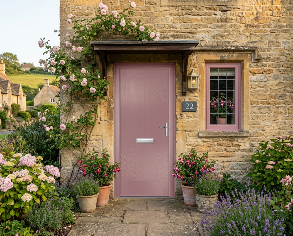 The Phillips Composite Door - Pink