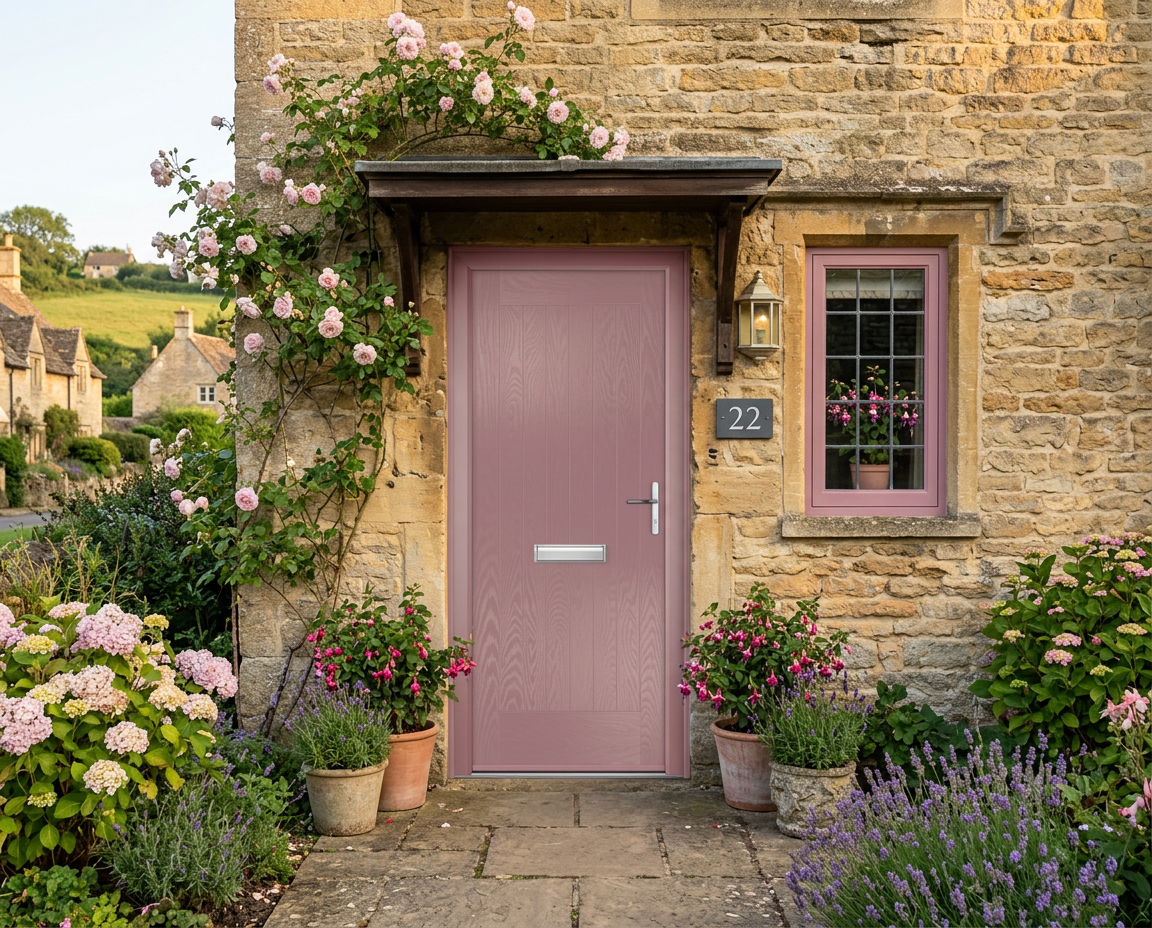 The Phillips Composite Door - Pink
