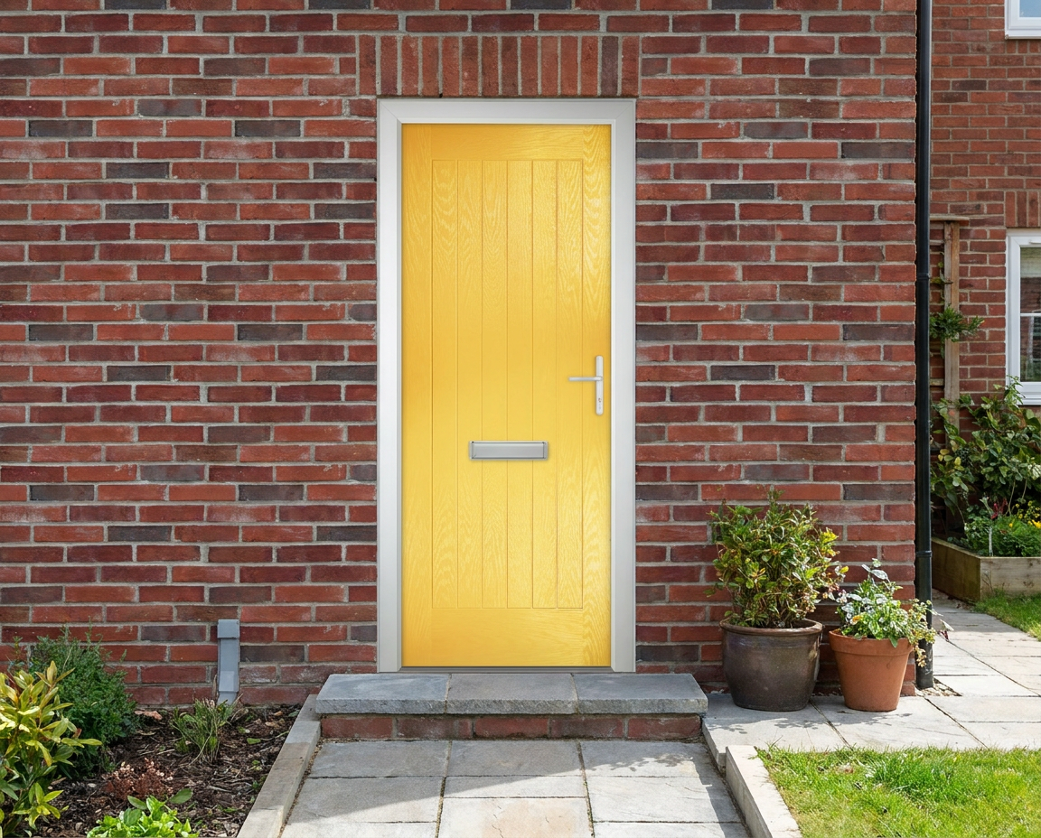 The Phillips Composite Door - Yellow