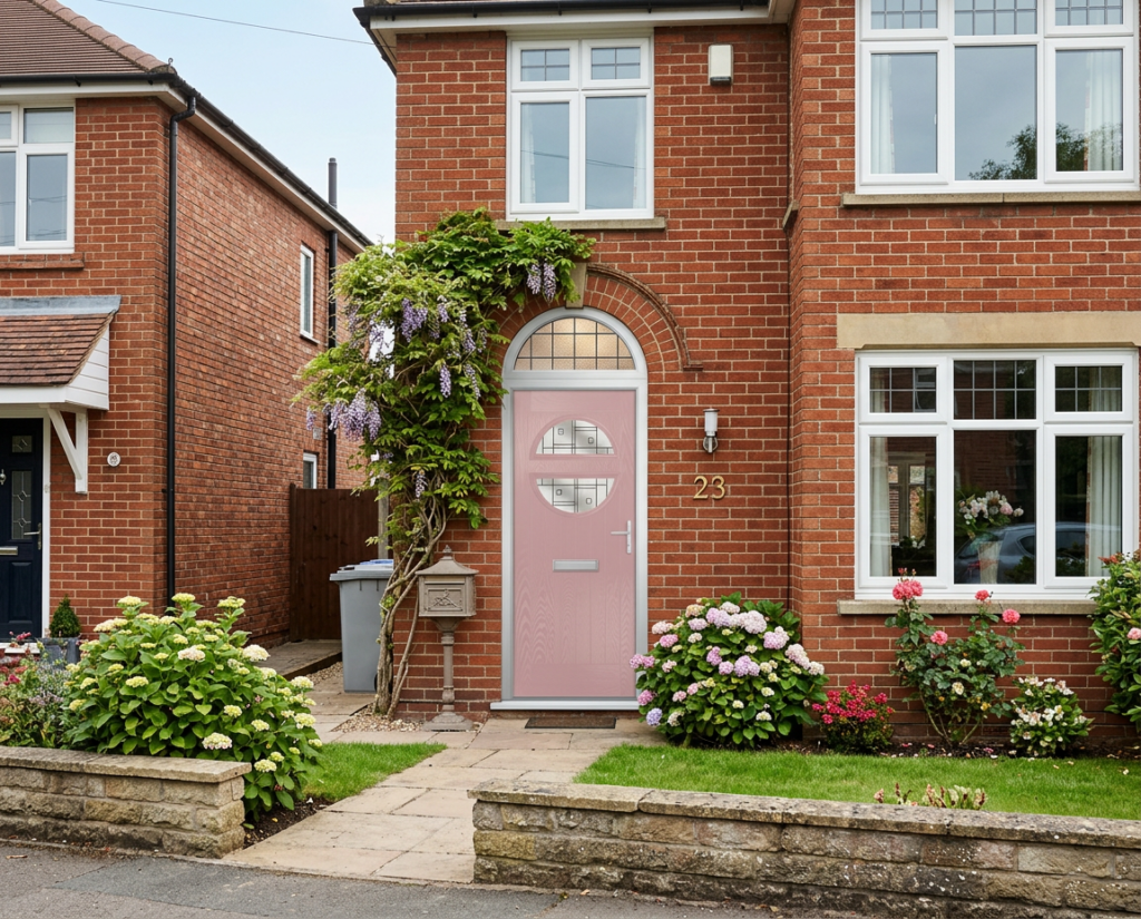 The Revie Composite Door - Pink