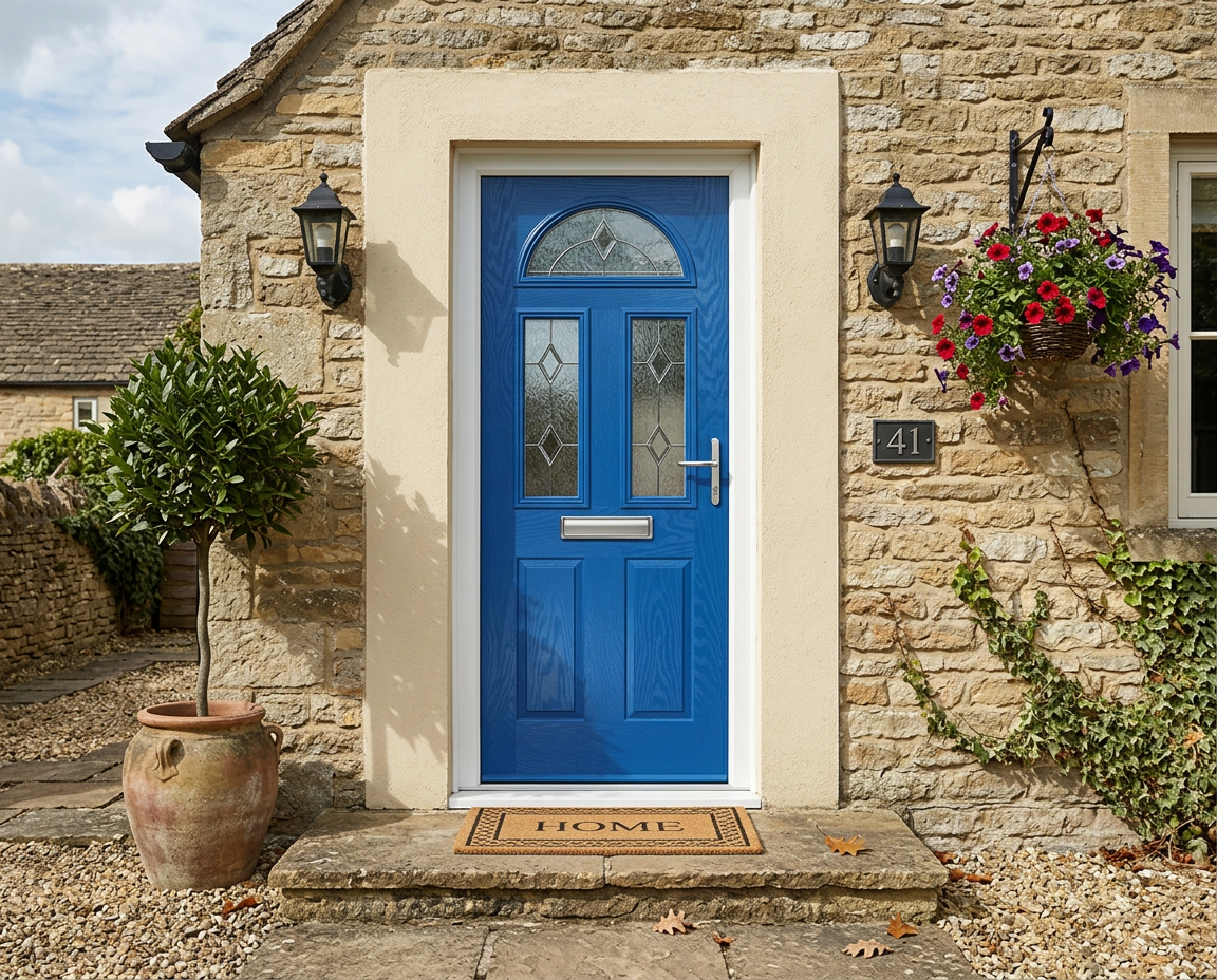 The Sinfield Composite Door - French Blue