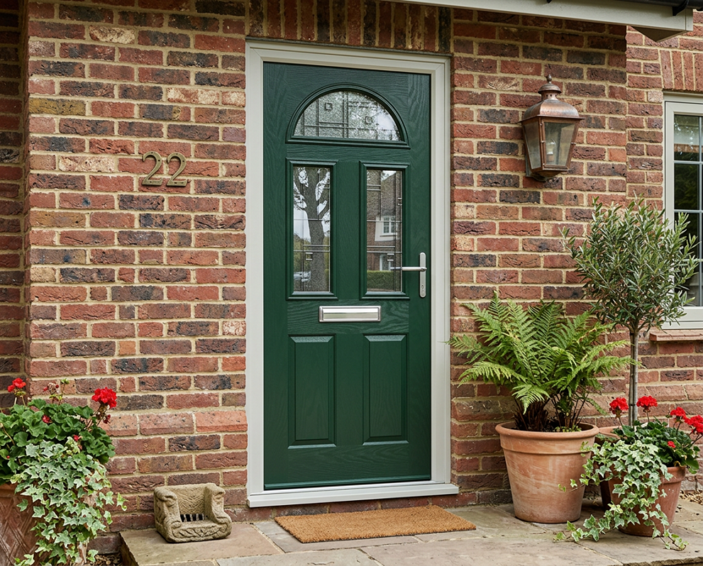 The Sinfield Composite Door - Heritage Green