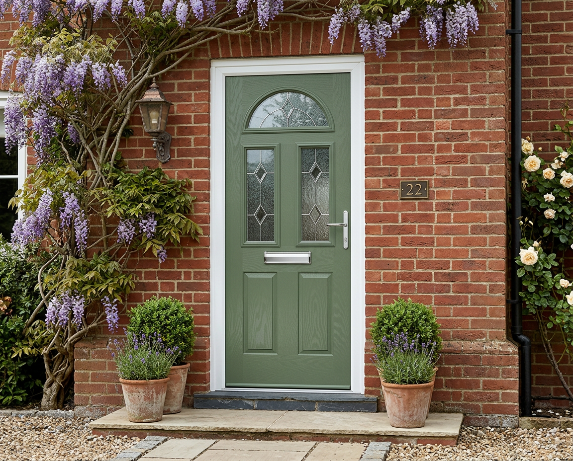 The Sinfield Composite Door - Reed Green