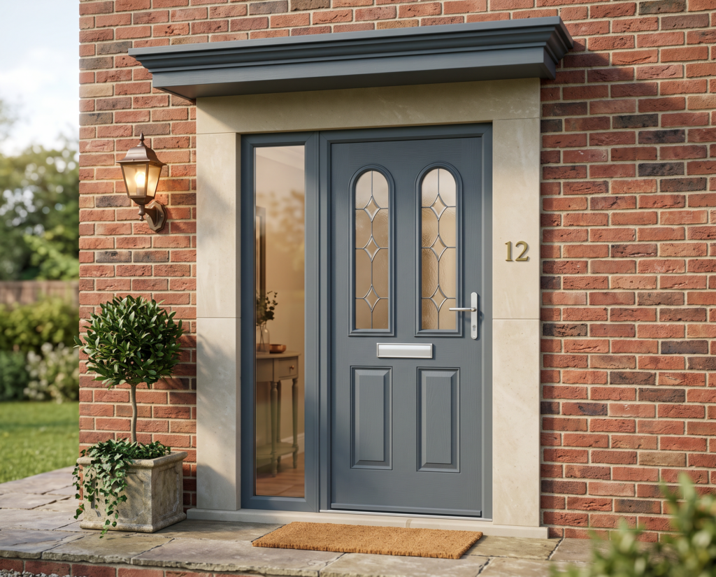 The Sinfield Composite Door - Slate Grey