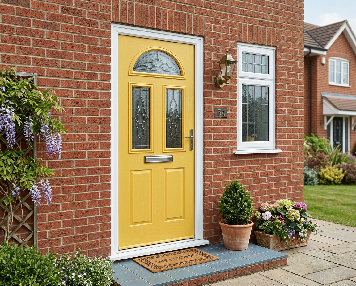 The Sinfield Composite Door - Yellow